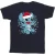 Li-cense Disney heren lilo and stitch kerstlichtjes schets t-shirt
