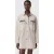 AllSaints Faye Sparkle Dress Snow Grey