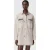 AllSaints Faye Sparkle Dress Snow Grey