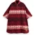 Scotch & Soda Jacquard Poncho With Aztec Motif Aztec Burnt Saffron