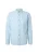 INDICODE JEANS Overhemd ‘Tryp’  hemelsblauw / wit