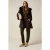 Oltre Soft Fabric Coat Brown