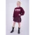 Vingino sweater met tekst – donkerrood