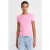 Dames Crop Slim-fit Crew Neck T-shirt