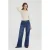 Cup of Joe Denim wide leg jeans dark blue denim