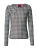 HUGO Shirt ‘Damecia’  lichtgrijs / zwart