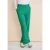 Street One Dames Loose fit viscose broek in Groen