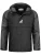 Arctic Seven regenjas voor heren – zwart-donkergrijs