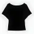 Losse Fit Bootkraag T-Shirt