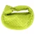 Bottega Veneta Mini Jodie Handtas in Groene Intrecciato Leder