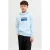 JACK & JONES JUNIOR hoodie lichtblauw