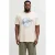 JACK & JONES PLUS SIZE regular T-shirt beige