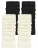 normani Beenwarmers  lichtbeige / zwart