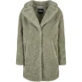 Damesjas Urban Classics oversized sherpa-grandes tailles
