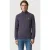 Lyle & Scott Lambswool Quarter Zip Jumper Dark Slate