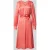 milano italy Midi-jurk in wikkellook van viscose