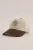 WE Fashion – Heren pet van wolmix met embroidery – Beige – Wol –