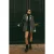 TRENDYOLMİLLA Dames Grijs Geruit Lang Oversized Blazers