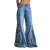 Jeans Palazzo Wide Leg hoge taille katoen-viscose dames It’s Basic