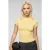 Kort T-shirt met slim fit en ronde hals