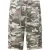 Crosshatch Heren Camouflage Cargo Shorts (Kiezelsteentjes)