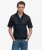 Gebreide Textuur Overhemd Blauw