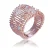 Orphelia Dames 925 Sterling Zilveren Ring – Roze ZR-7446