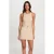 Morgan mini jurk beige