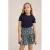 WE Fashion ribgebreid T-shirt blue nights