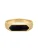 Glanzstücke München Ring  goudgeel / zwart