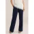 WE Fashion loose fit pantalon – marineblauw