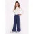 B.Nosy straight leg broek – donkerblauw