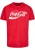 Merchcode Shirt ‘Coca Cola’  rood / wit