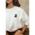 Geborduurd Relaxed Fit Katoenen Sweatshirt
