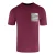 Aquascutum Active Check Pocket Burgundy T-shirt