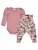 Müsli by GREEN COTTON Ondergoedset  smoky blue / olijfgroen / rosa