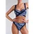 Marlies Dekkers Cache Coeur Paisley Print Plunge Balcony Bikini Top