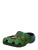 Crocs Clogs ‘Minecraft’  ombergrijs / lichtgrijs / spar / zwart