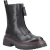Hush Puppies Roxanna Vrouwen Zwarte Leren Laarzen