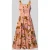 Ted Baker Midi-jurk van linnenmix model ‘Shivana’