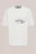WE Fashion – Heren loose fit heavyweigt T-shirt met print – Loose fit – Wit – Katoen –