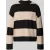 Christian Berg Woman Oversized gebreide pullover met ribboorden
