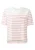 LASCANA Shirt  pastelroze / rood / wit
