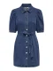 Only Female Jurken Onlvibbe Ss Belt Dnm Dress Mbd Noos 15304123