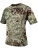 normani Functioneel shirt ‘Macapá’  lichtbeige / donkerbruin / kaki / donkergroen