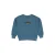QPI sweater met tekst – blauw