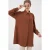 Oversized Lange Mouwen Knopen Blouse met Kraag