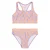 Tumble ’n Dry bikini met ruit print lila/roze
