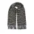 ONLY sjaal ONLMILA met zebraprint zwart