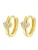 Dear Me Oorbellen ‘Amore Huggie’  goud